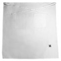 White Double Chef Bistro Apron 10 oz Cotton