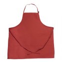 "Gourmet" Triple Pocket Bib Apron - Red