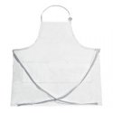 "Gourmet" Triple Pocket Bib Apron - White
