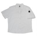 White Cook Shirt 24/7 Short Sleeve PC-Blend